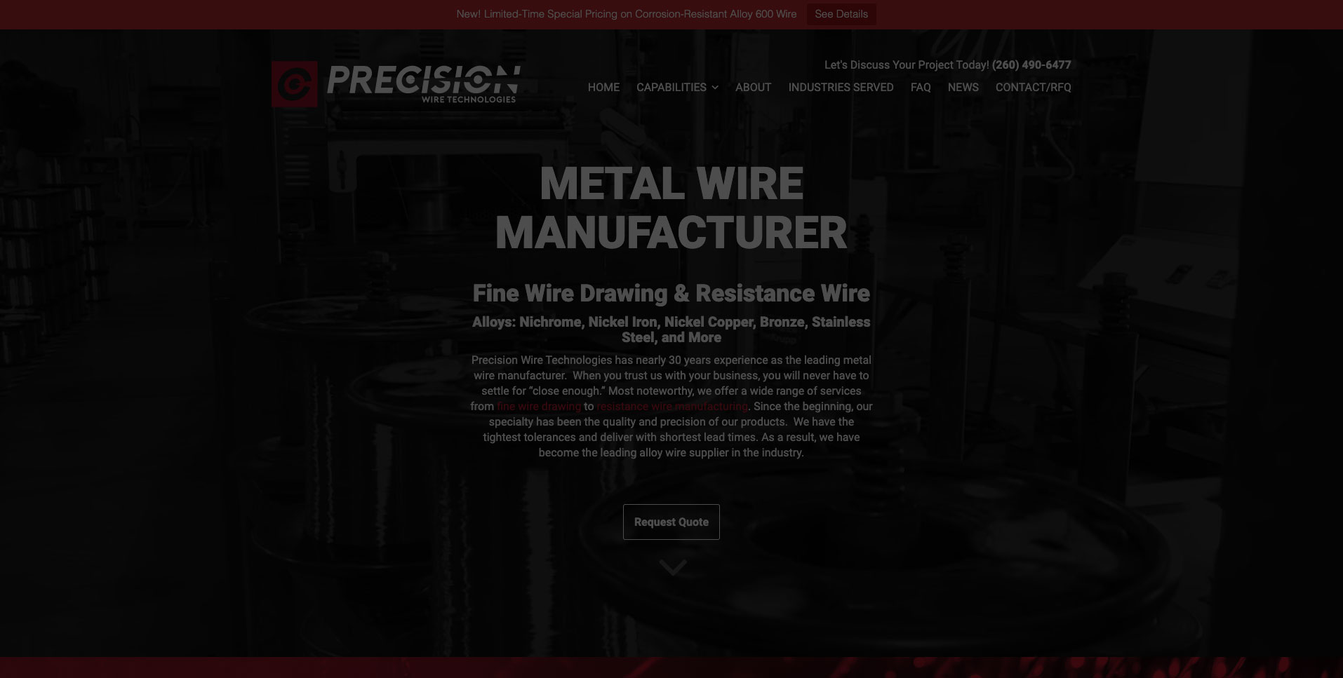 Precision Wire Technologies